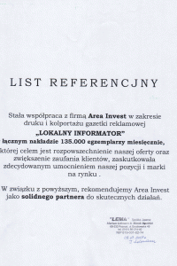 Referencje